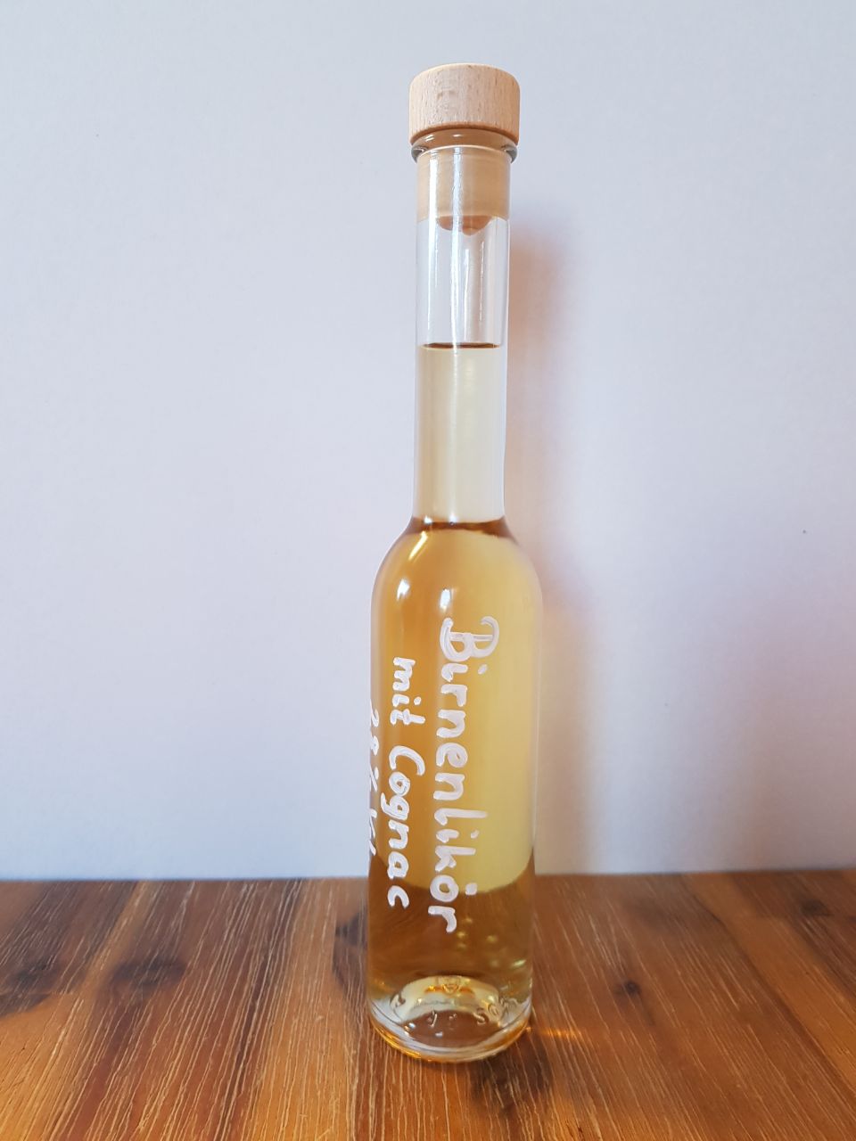 Birnenlikör mit Cognac - Wasser &amp; Öl